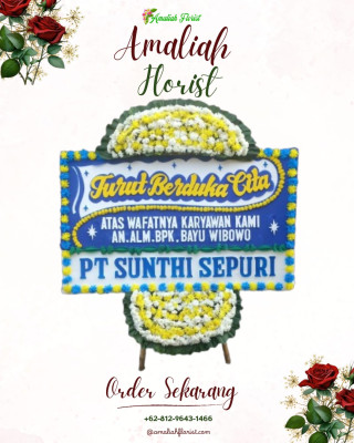 Papan Bunga Duka di Gajahan