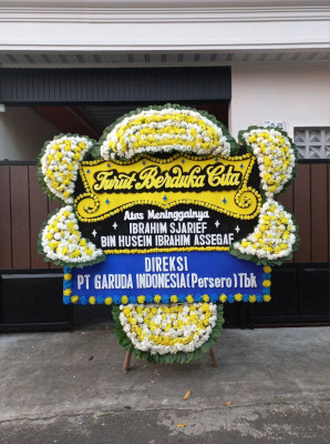 Papan Bunga Duka di Gajahan
