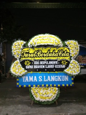 Papan Bunga Duka di Gajahan