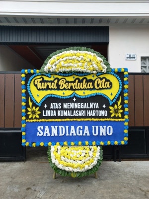 Papan Bunga Duka di Gajahan